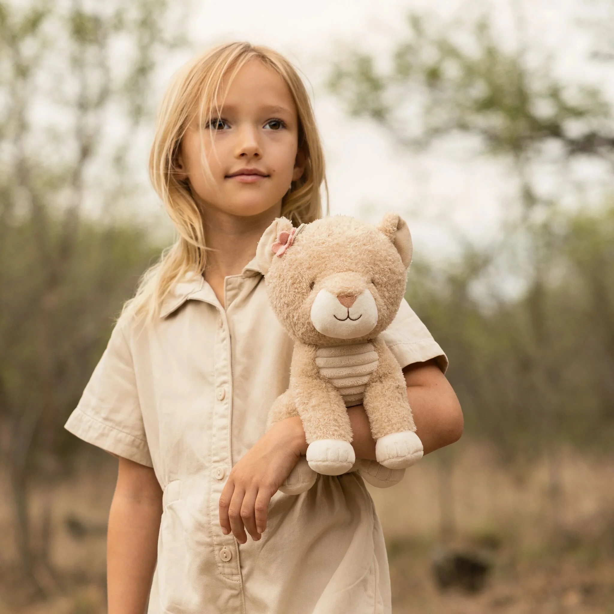 Little Dutch Safari Friends Knuffel Leeuwin - 25 cm - Afbeelding 7
