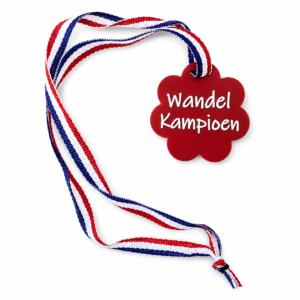 Wandel Kampioen Medaille Rood