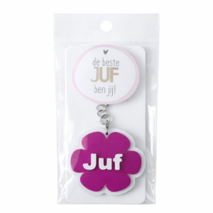 Sleutelhanger Juf
