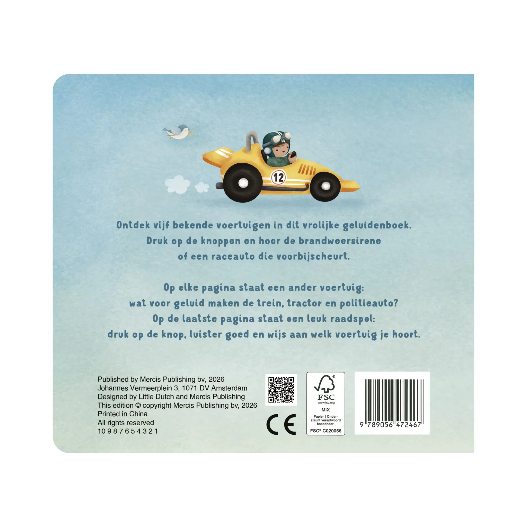 Little Dutch Mijn Geluidenboekje Voertuigen - Afbeelding 2