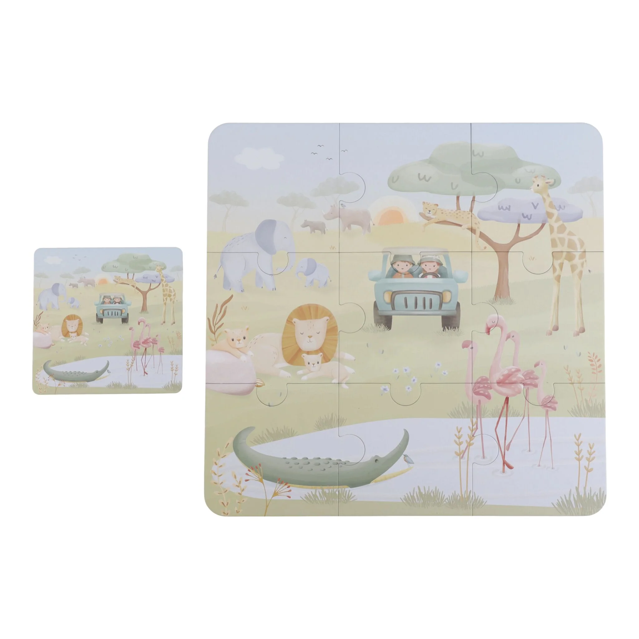 Little Dutch Safari Friends 6 puzzels - Afbeelding 9