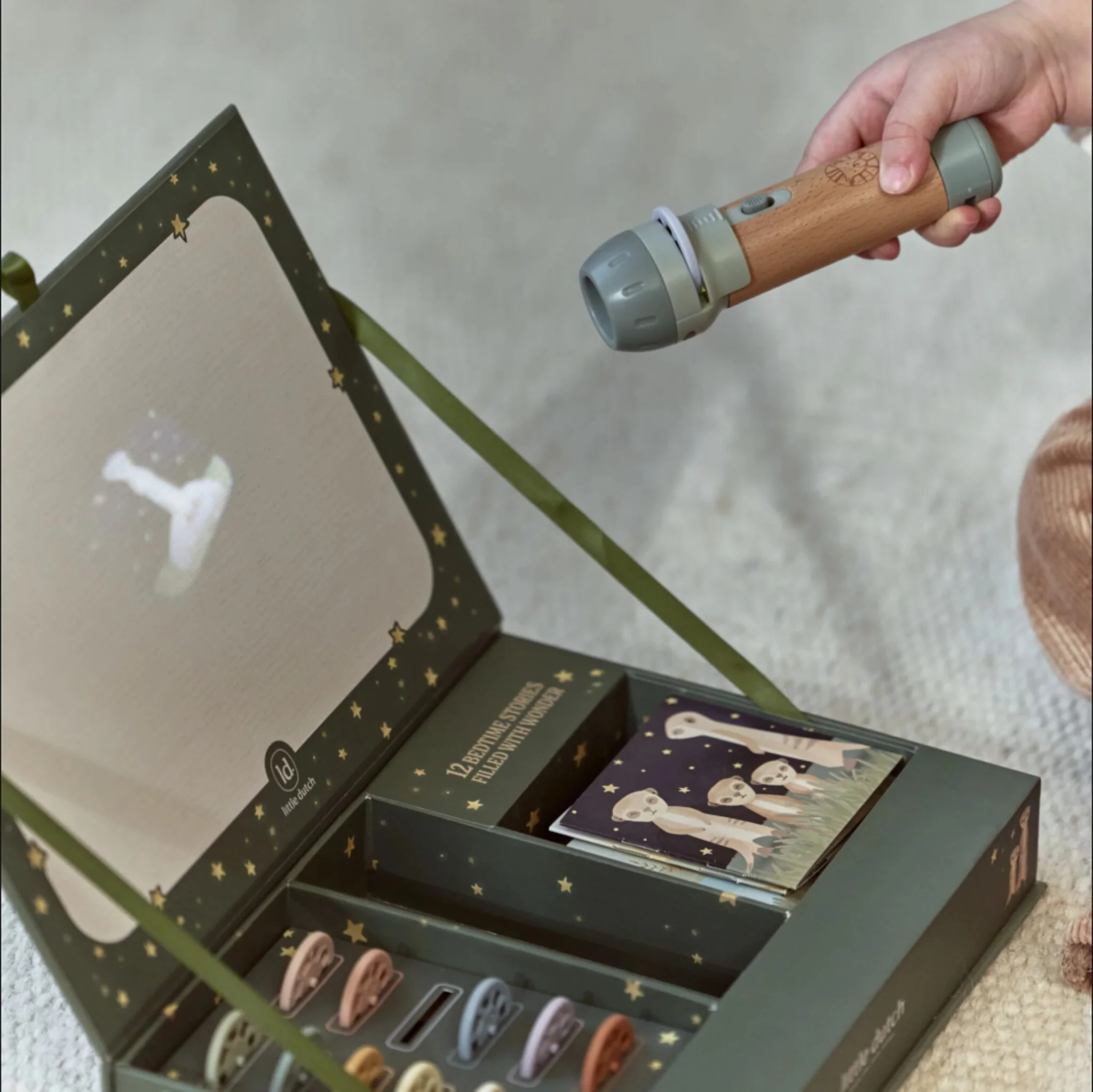 Little Dutch Safari Friends Verhalen projector zaklamp - Afbeelding 8