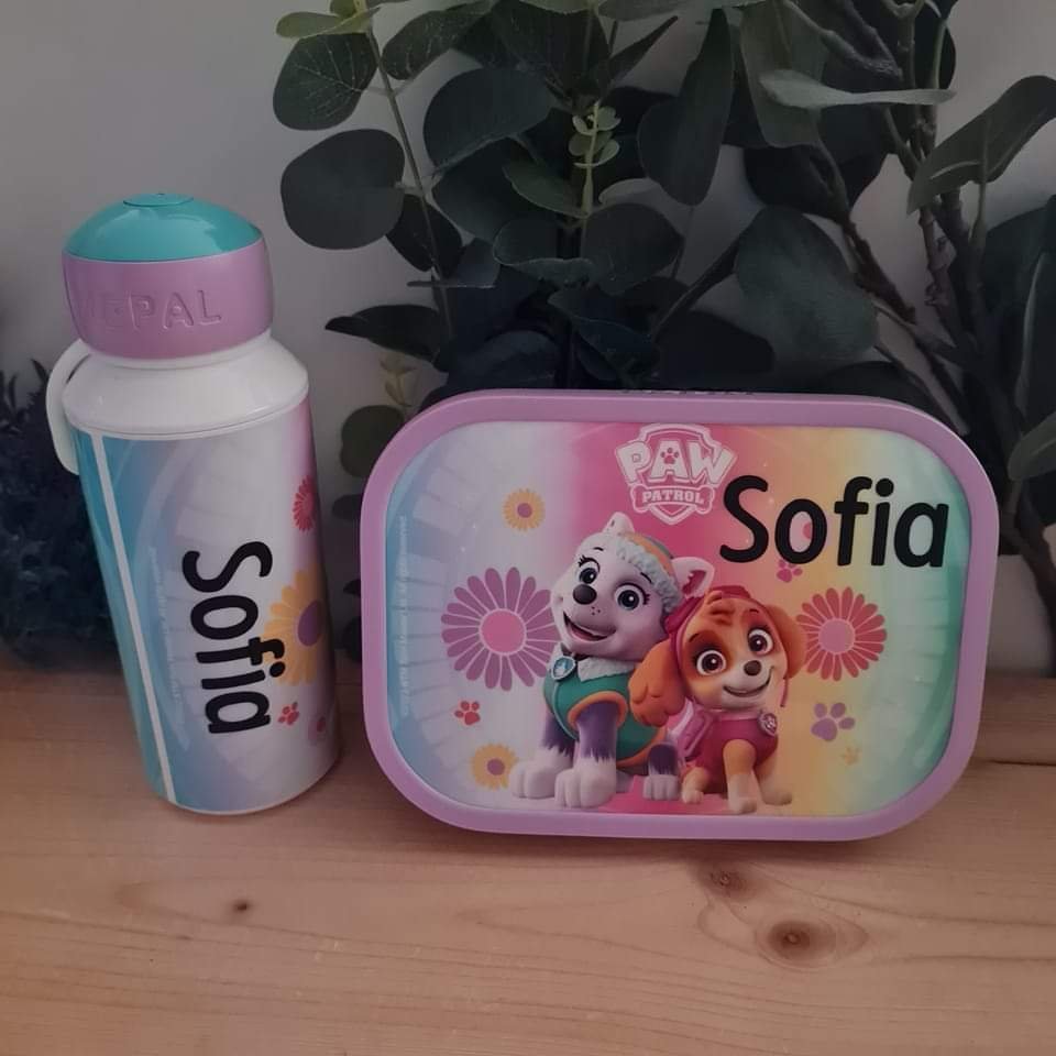 Mepal Lunchset – Bento box – Pop-up drinkfles – Paw Patrol Girls - Afbeelding 10