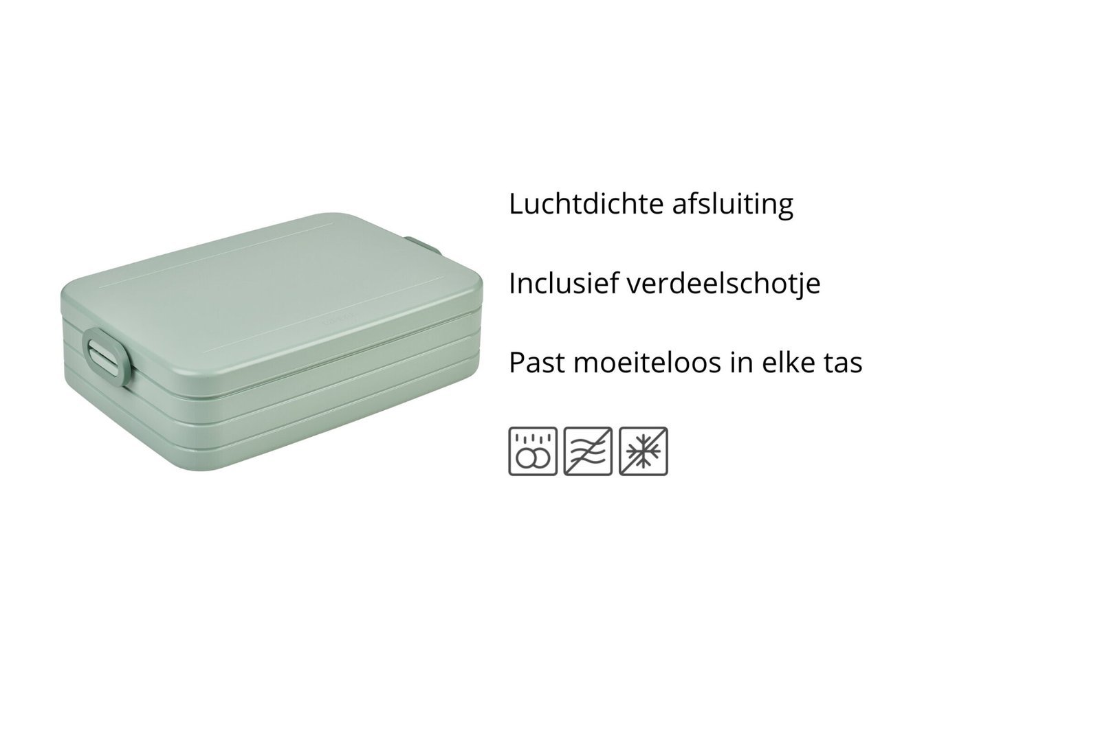 Mepal Lunchbox Take a Break large - Nordic black - Afbeelding 4