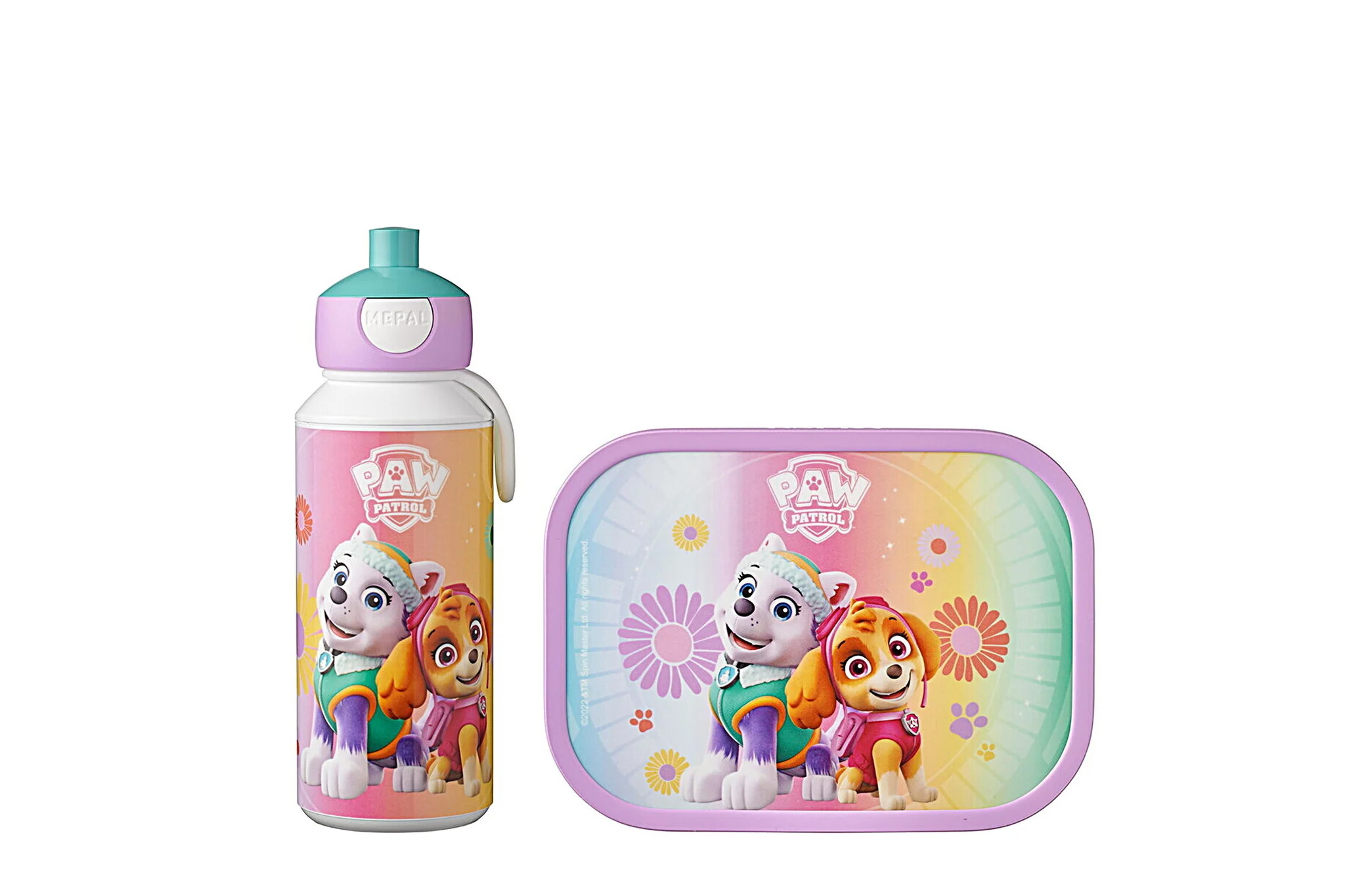 Mepal Lunchset – Bento box – Pop-up drinkfles – Paw Patrol Girls