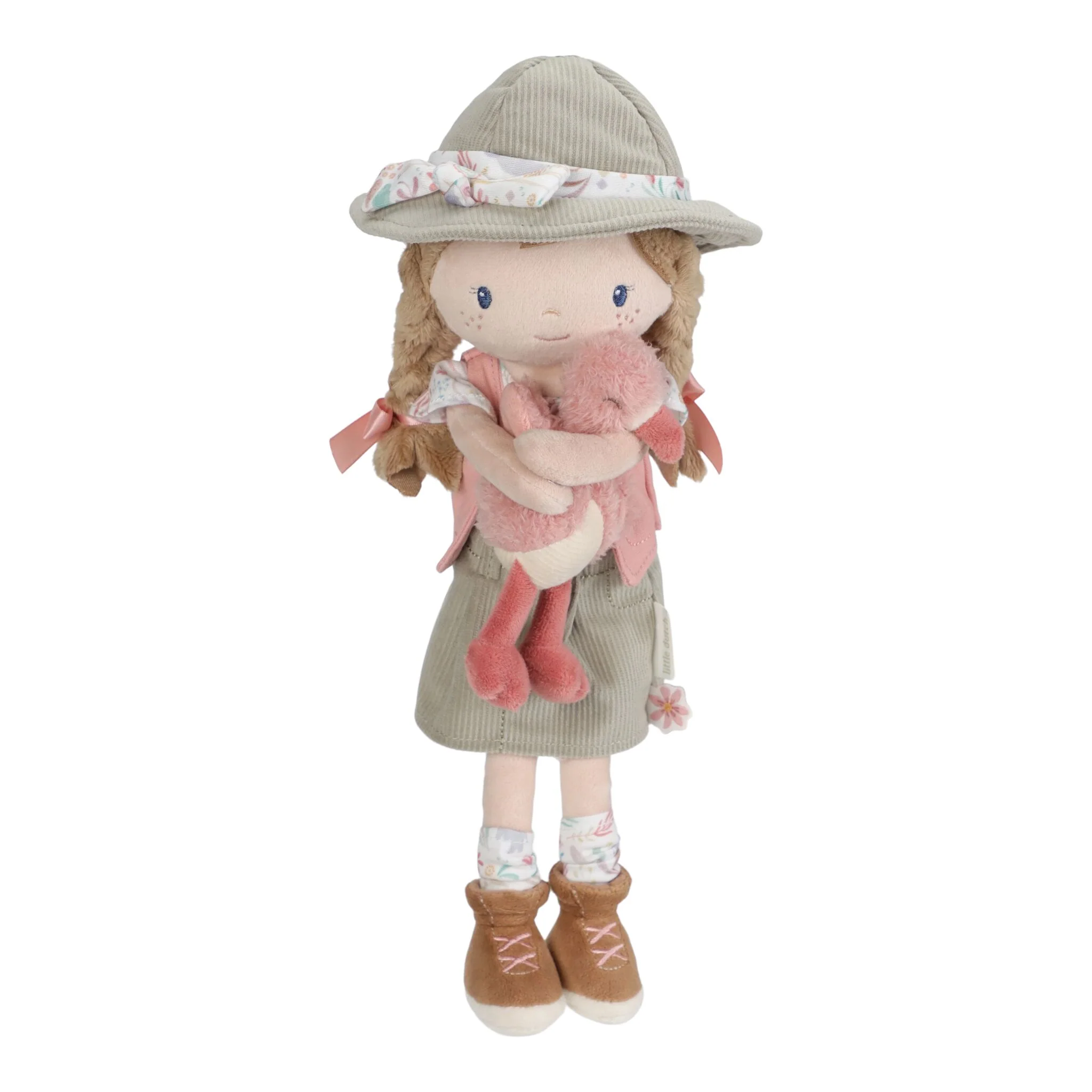 Little Dutch Knuffelpop Ranger Rosa - 35 cm