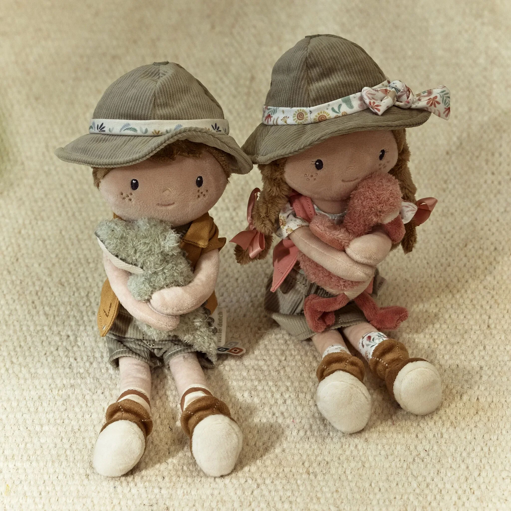 Little Dutch Knuffelpop Ranger Rosa - 35 cm - Afbeelding 7
