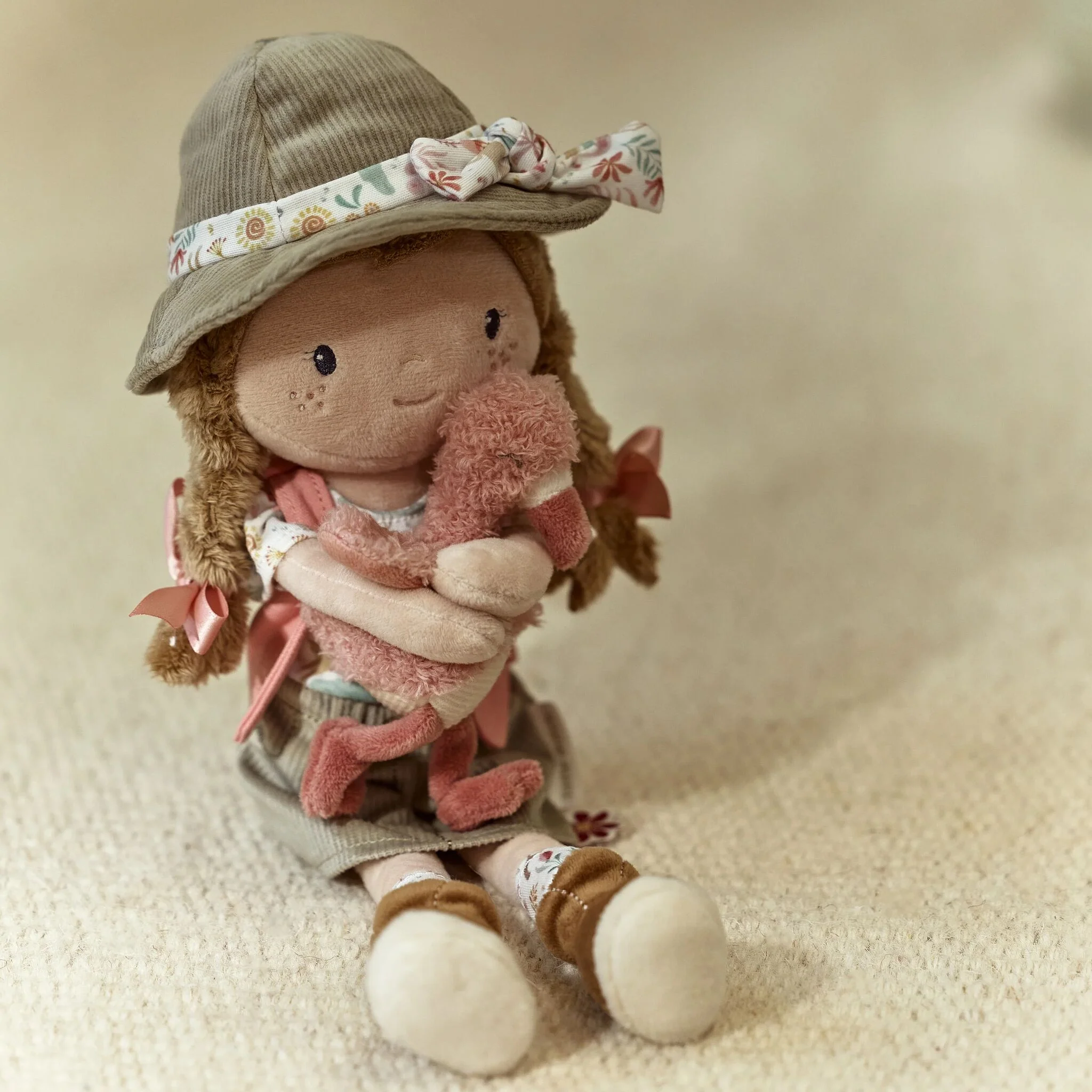 Little Dutch Knuffelpop Ranger Rosa - 35 cm - Afbeelding 6