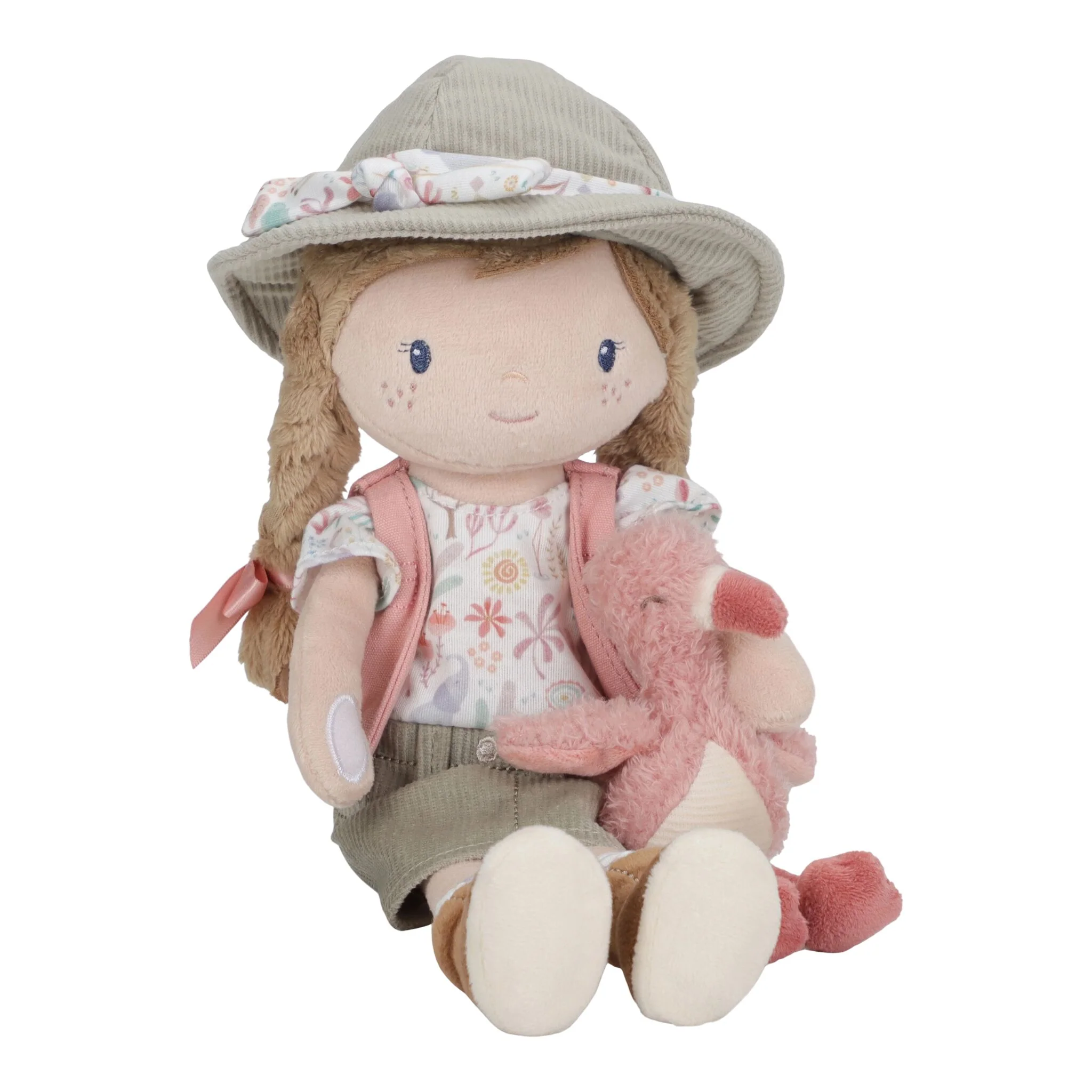 Little Dutch Knuffelpop Ranger Rosa - 35 cm - Afbeelding 5