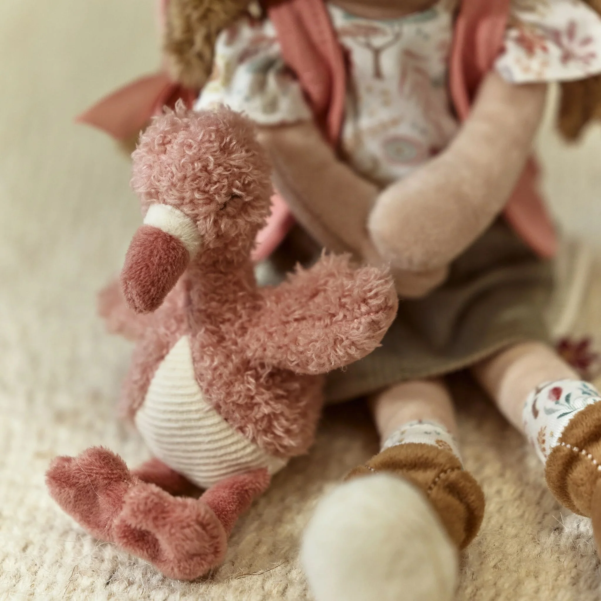 Little Dutch Knuffelpop Ranger Rosa - 35 cm - Afbeelding 4