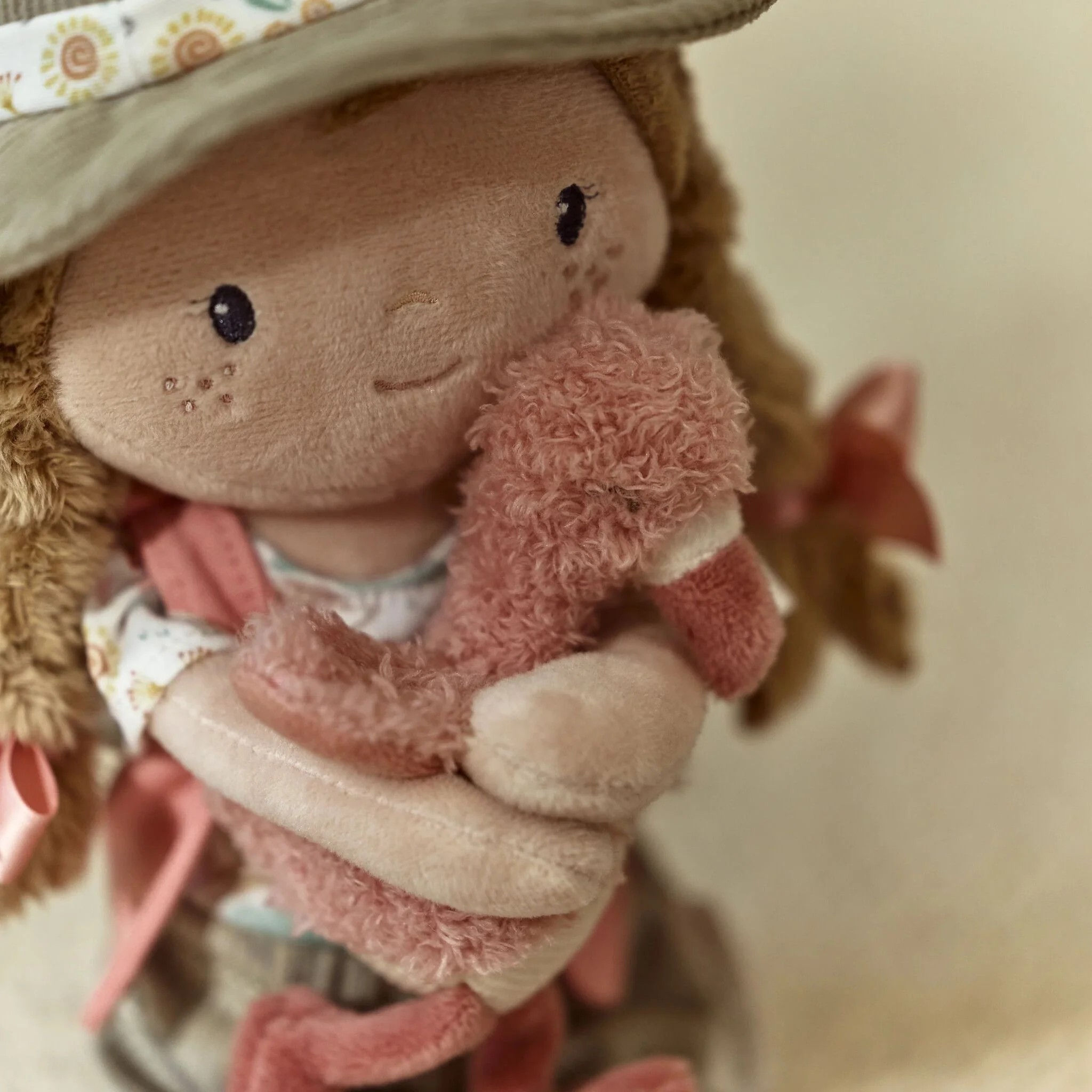 Little Dutch Knuffelpop Ranger Rosa - 35 cm - Afbeelding 2