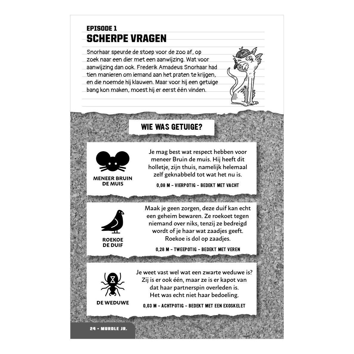 Murdle Jr. Puzzelboek 3 – Volg de Sporen en Vind de Daders - Afbeelding 2