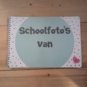 SALE schoolfotoboek Groen boek 1