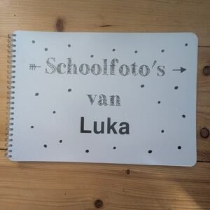 SALE Schoolfotoboek Luka
