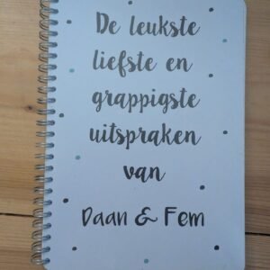 SALE Uitsprakenboekje Daan en Fem