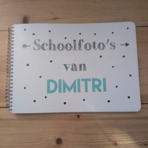 SALE Schoolfotoboek Dimitri