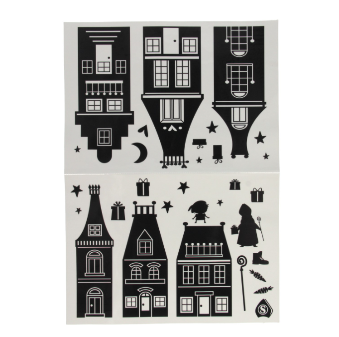 Raamstickers Sinterklaas - Afbeelding 2