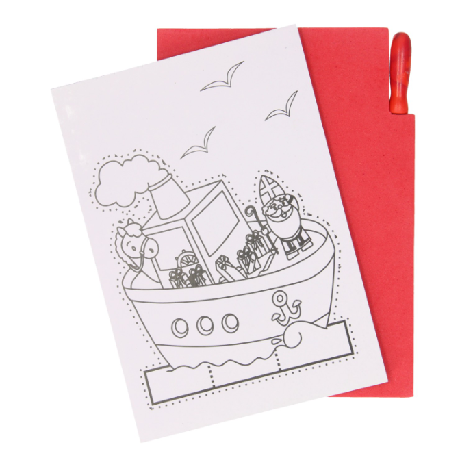 Sinterklaas Prikblok - Afbeelding 2