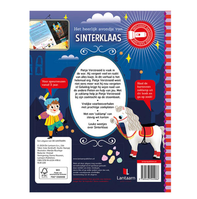 Speuren Naar Sinterklaas + kartonnen zaklamp - Afbeelding 5