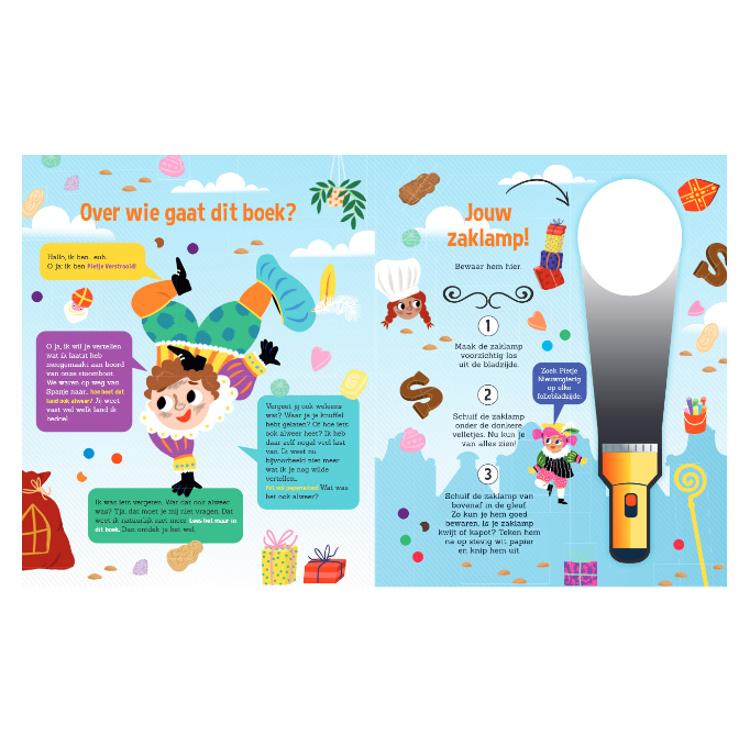 Speuren Naar Sinterklaas + kartonnen zaklamp - Afbeelding 3
