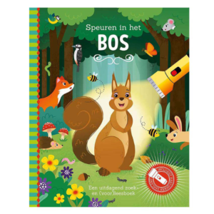 Speuren In het Bos Zoekboek met Kartonnen Zaklamp