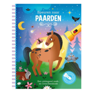 Speuren Naar Paarden Zoekboek met Kartonnen Zaklamp