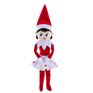 The Elf on the Shelf Knuffel Meisje- 30 cm - blauwe ogen
